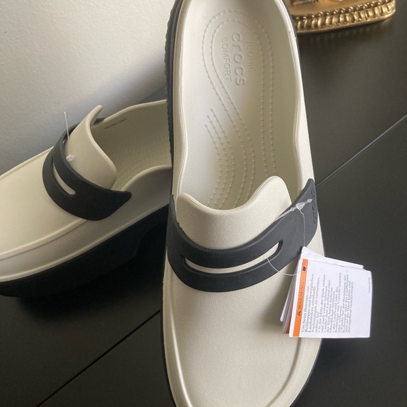 Crocs Stomp Loafer Platform Linen Black Men’s Size 12 main image 8